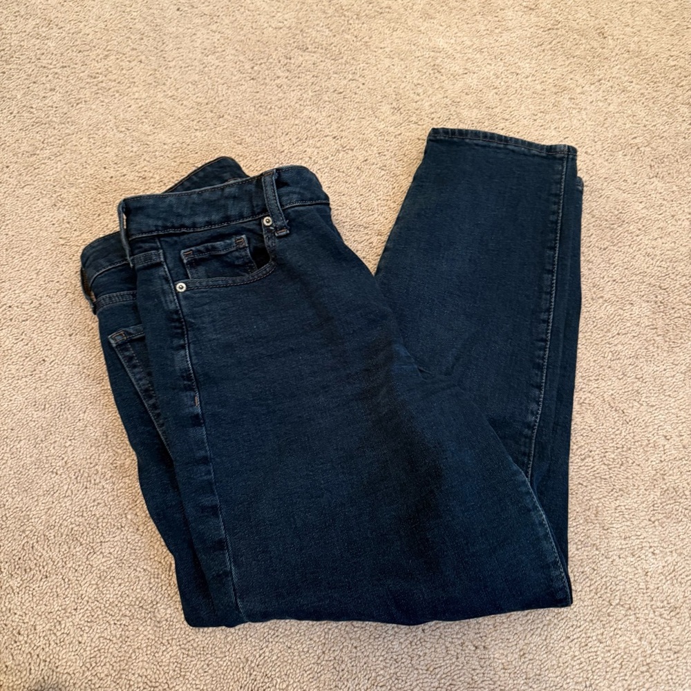 Old Navy O.G. Straight High Rise - Size 10 - Dark Wash Jean